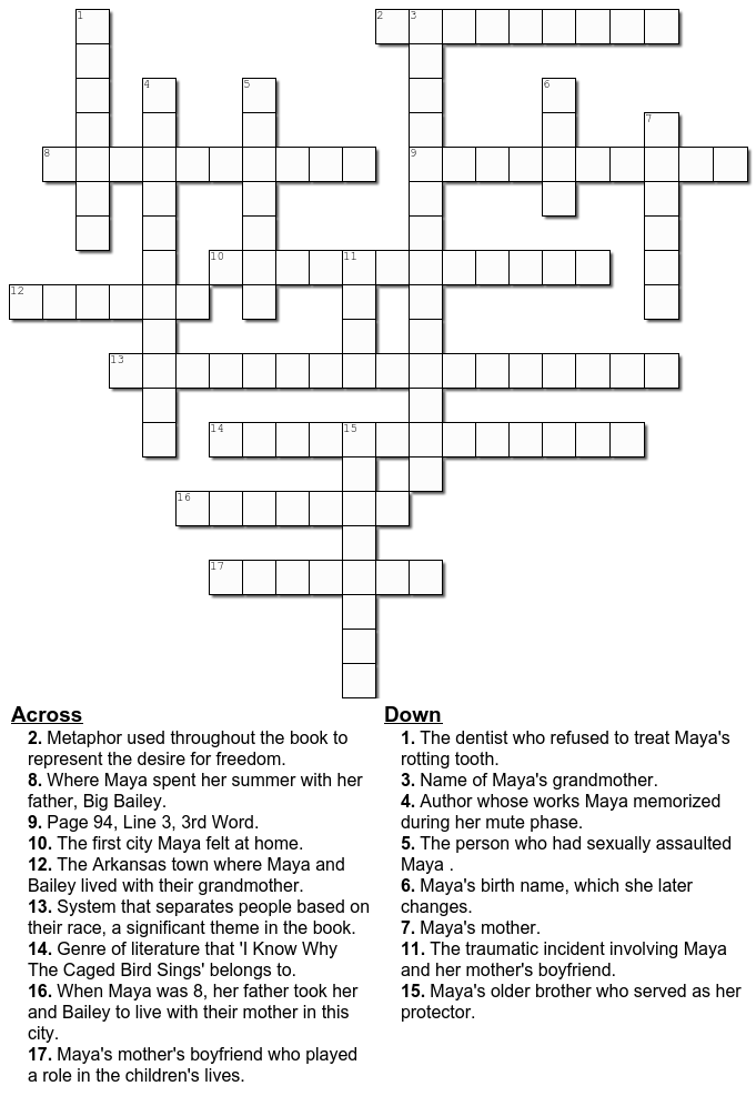 Crossword Puzzle